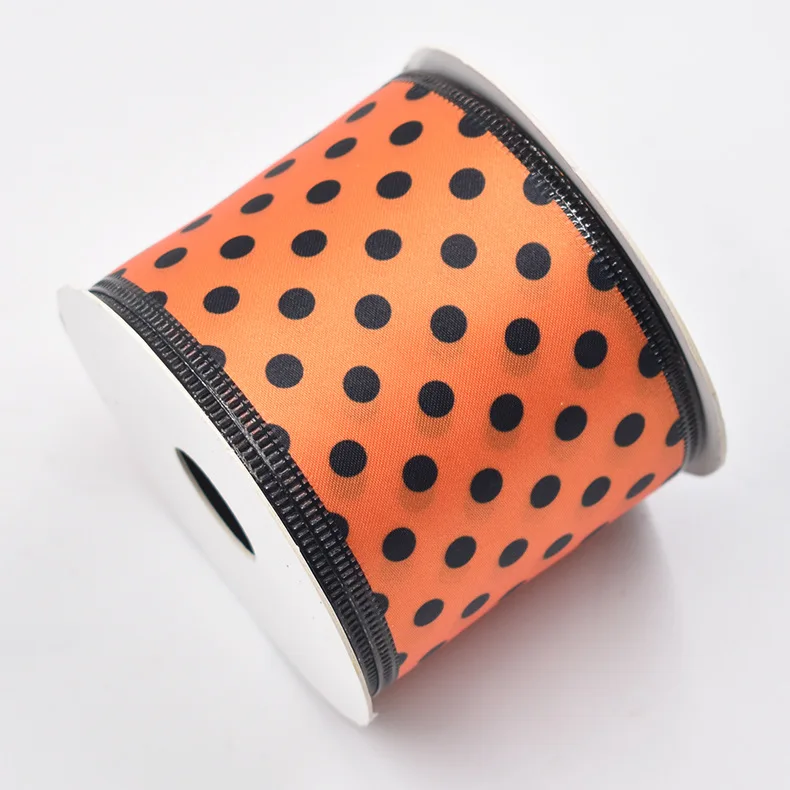 Halloween decorative prop scene decoration ghost day gift wrapping webbing Halloween ribbon