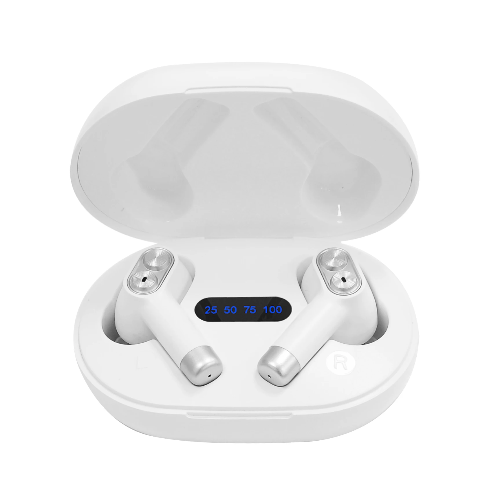 Touch control V5.3 with lithium battery wireless earbuds,  waterproof IPX5 of headphones