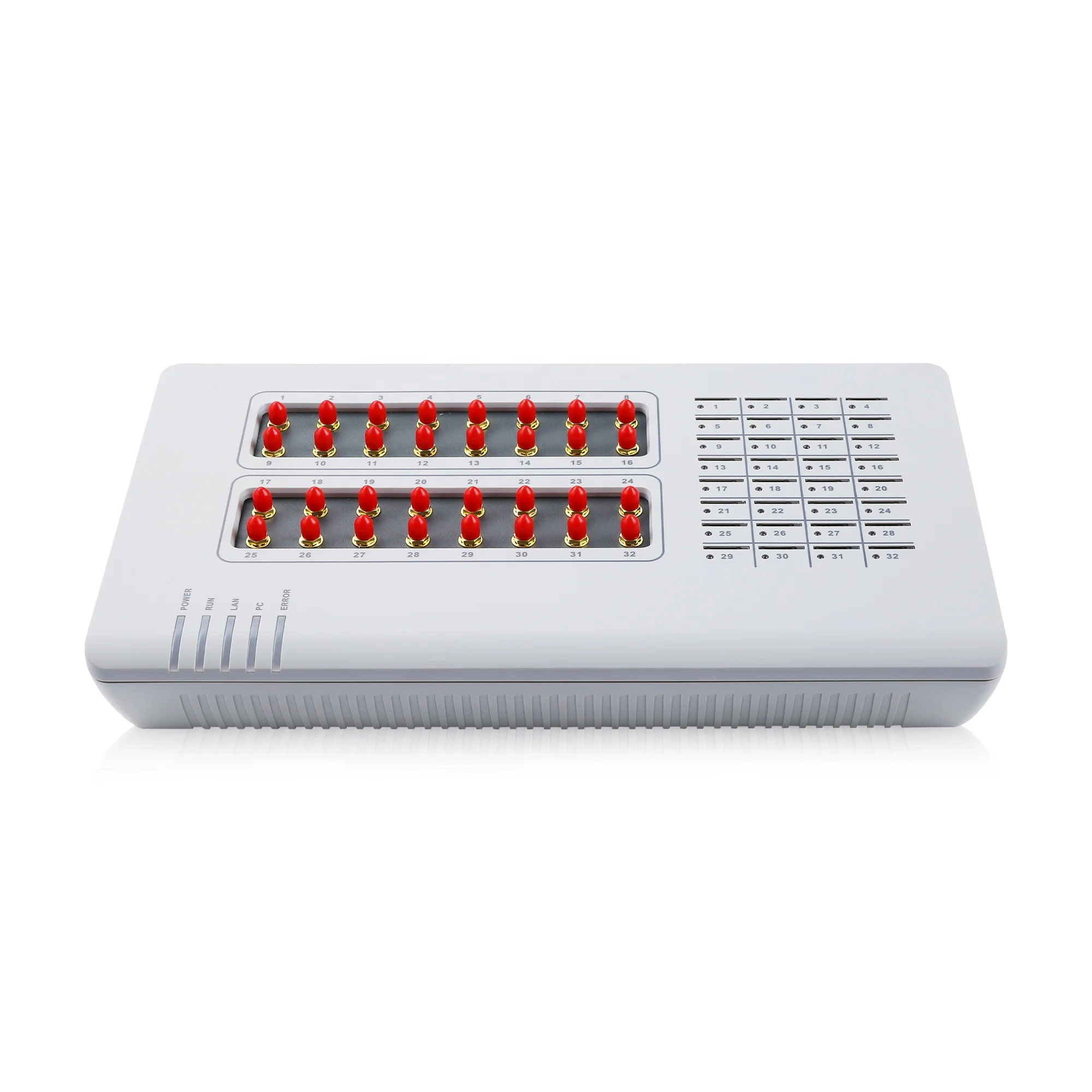High quality voip products goip32 gsm modem 32ports voice gateway for call center call terminal bulk call