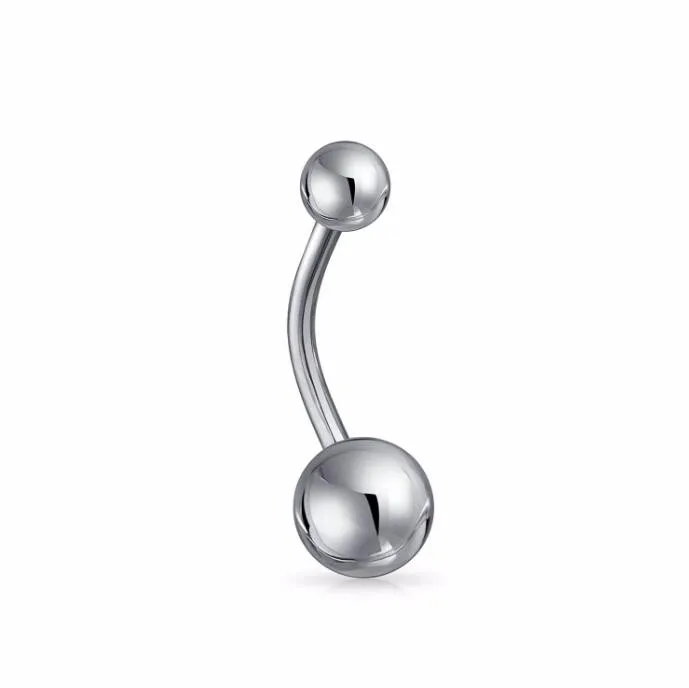 Giometal Classic Navel Belly Ring Jewelry ASTM F136 Titanium basis Navel Ring Internally Threaded Sexy Piercing Wholesale