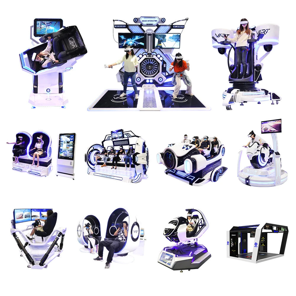 China Family Movie Theater Equipment VR Pod 2 4 6 Seats Virtual Reality Cinema Simulator 9D VR Egg Chair VR Game Machine