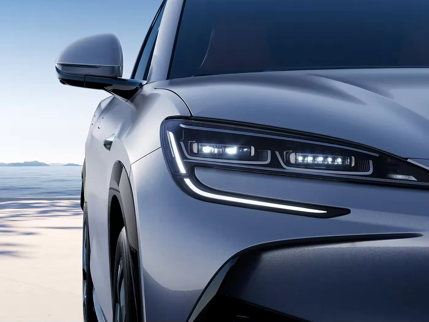 2024 BYD Plug-in Hybrid SUV Sea Lion 07 EV Electric Vehicle New Energy with Pure Electric Range of 610km 550km