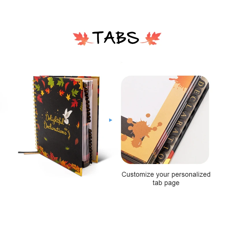 2024 cuadernos Custom printing notebook Self care journal YO binding Daily weekly planner set with thanks you cards