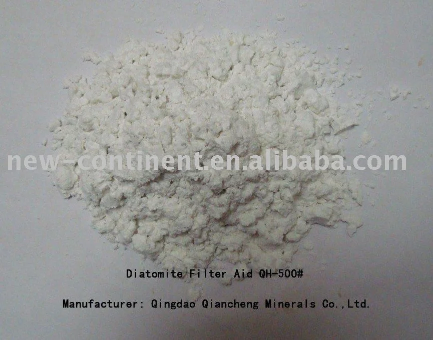 Diatomite Filter Medium Material (Qianhe,White)
