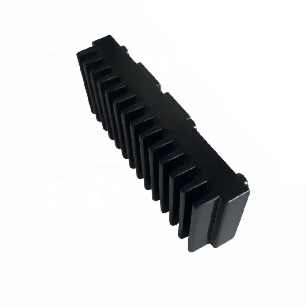 Professional Aluminum Die Casting Service OEM Factory Custom Black Powder Coating Die Casted Aluminum Lamp Heatsink
