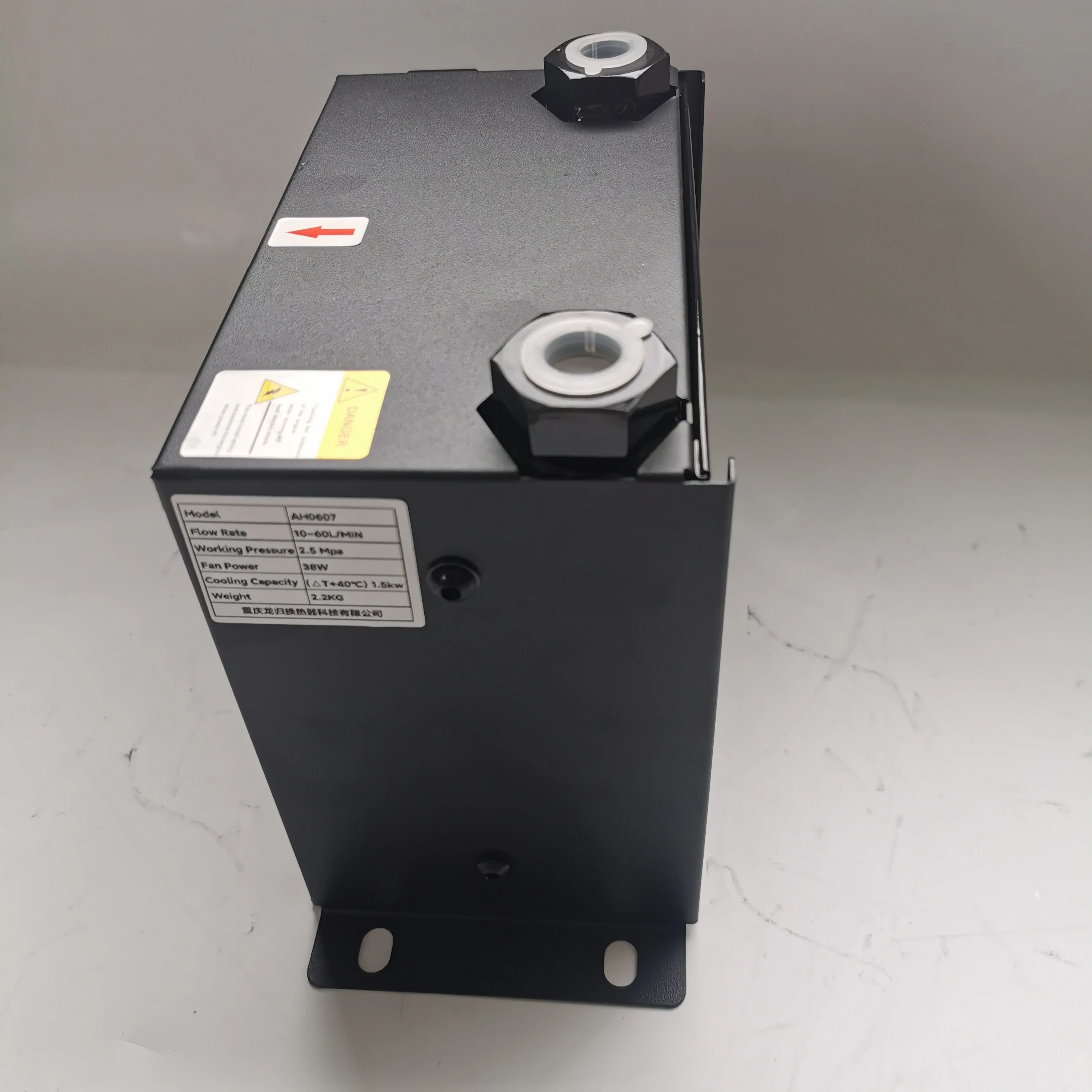 Hydraulic Oil Air Coolers With Fan Ac220v Dc24v Heat Exchanger With Fan Hydraulic Oil Radiator Air Compressor Oil Cooler