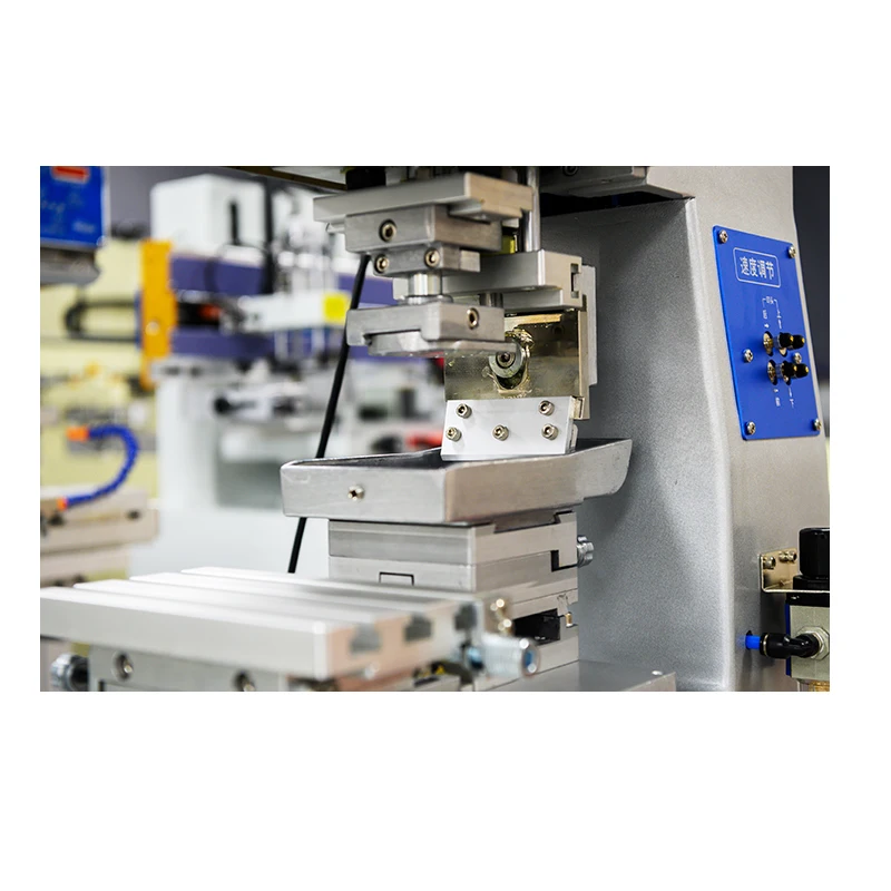 high speed gravure  rubber tube printing ink tray pad printer machine