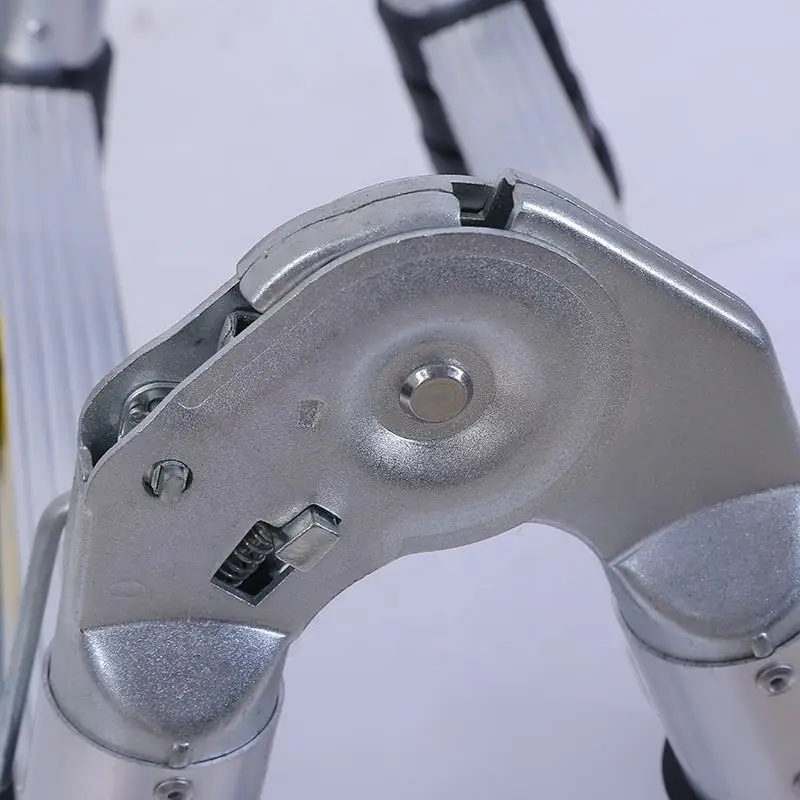 2.5 Plus 2.5 M  Aluminum Double-Side Telescopic Ladder Convenient Compact Multi-Purpose Folding Ladder