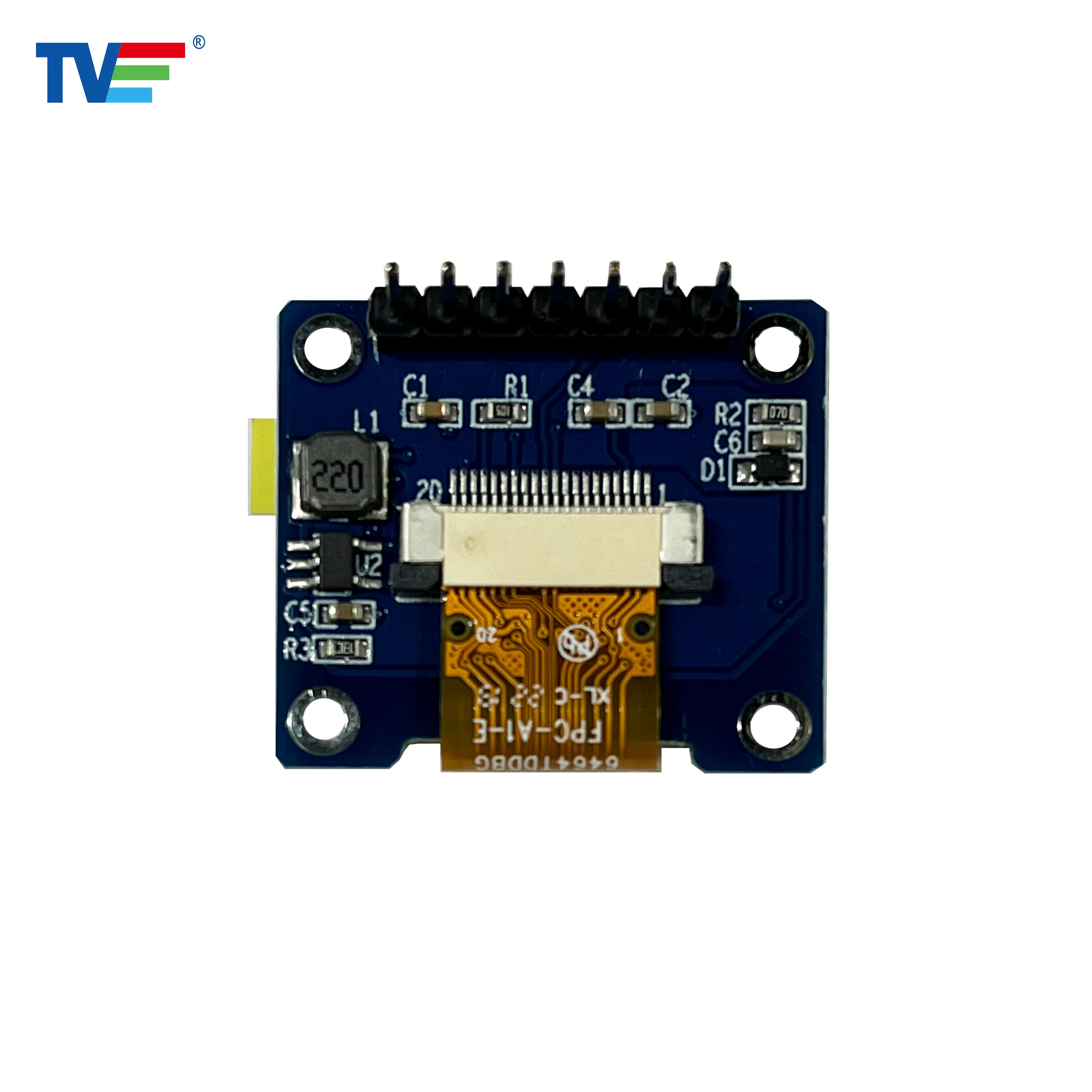 0.6 inch 64*64  IPS  PMOLED  with PCB controller board Display Module IC  SSD1357Z  Fully compatible with UG-6464TDDBG01