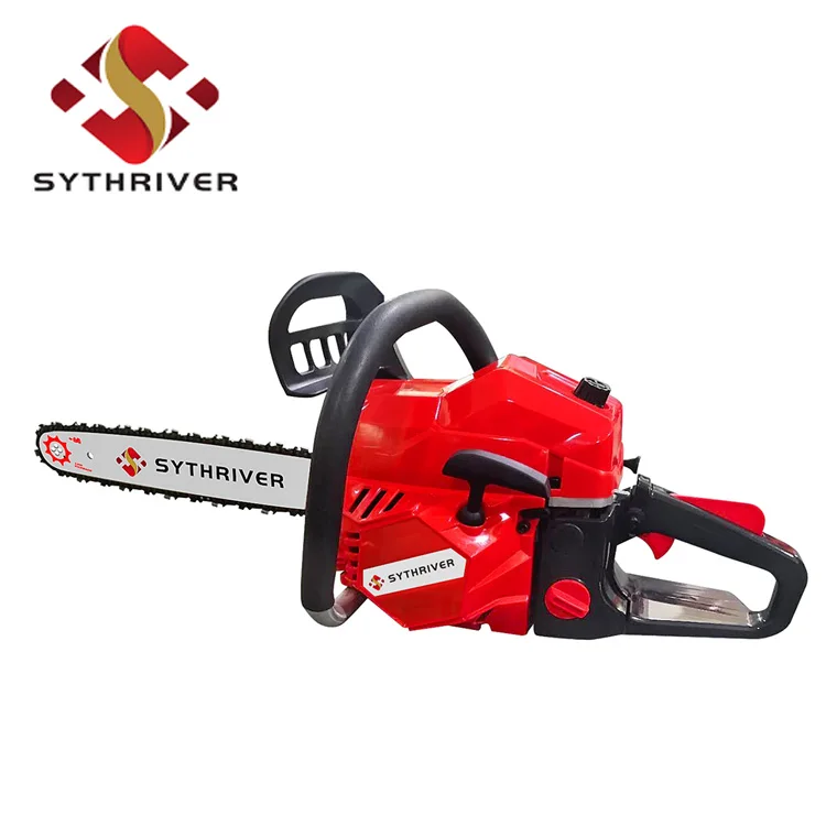 Most selling  big power gasoline chainsaw wood cutting machine Popular 45cc gas chain saw