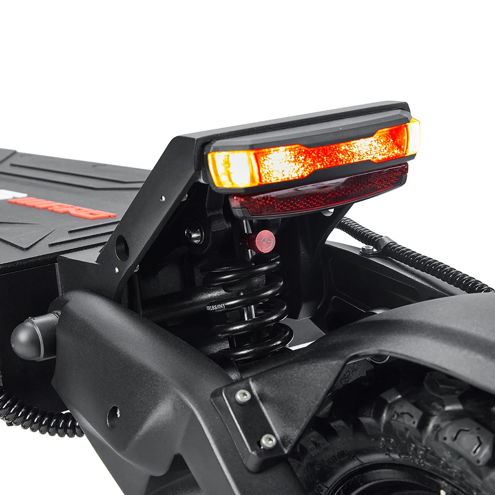 Gspace MARS 11 GT 4000W двухмоторный электрический скутер с двойными рычажными рычажками и многорыкавой подвеской полностью гидравлическими тормозами