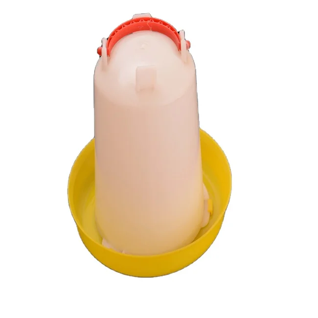 Optional Multiple Sizes 1.5L Animal Drinker Water Trough  for Chicken Drinking Types of Poultry Feeders