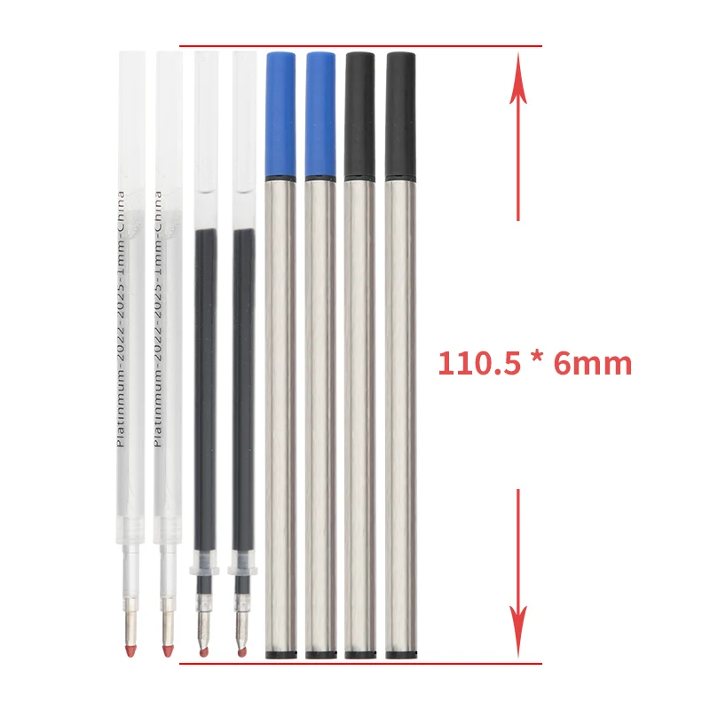 pen refills Metal Medium Black Green Blue MB Compatible Ballpoint Pen Ink Refill with Customized Package