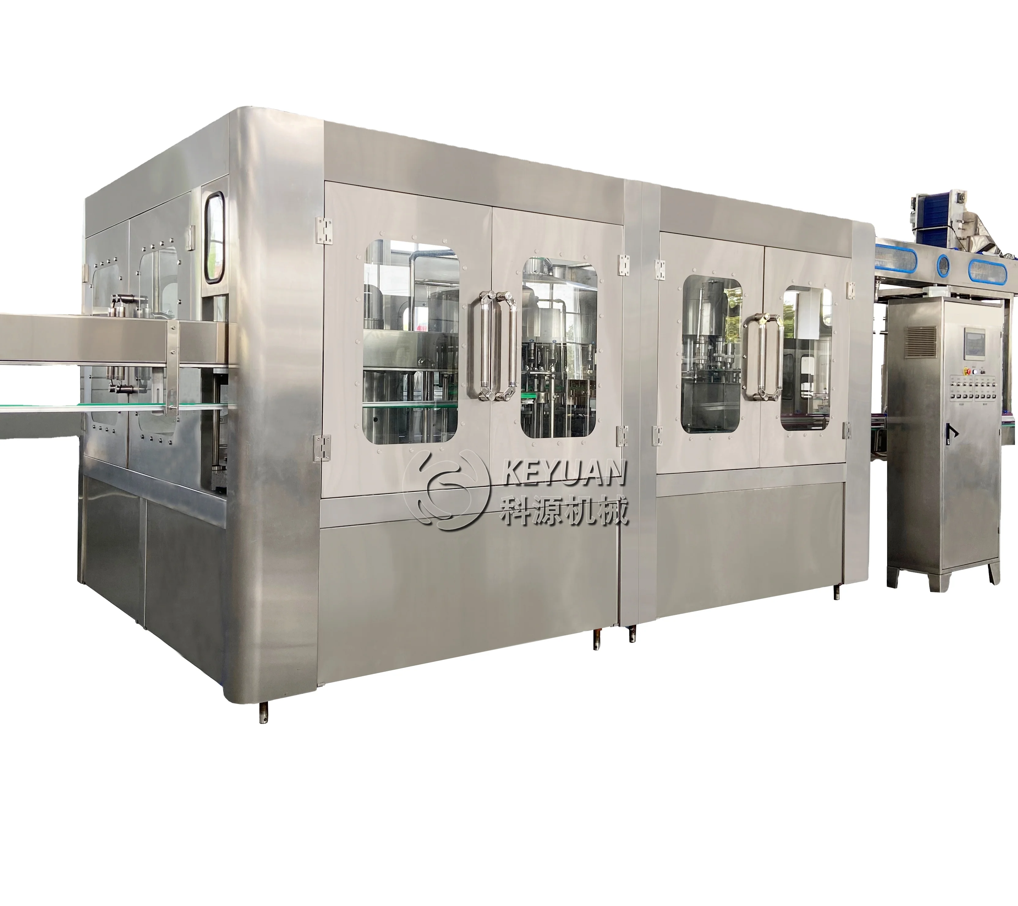 Automatic hot cold water filling machine for plastic bottle