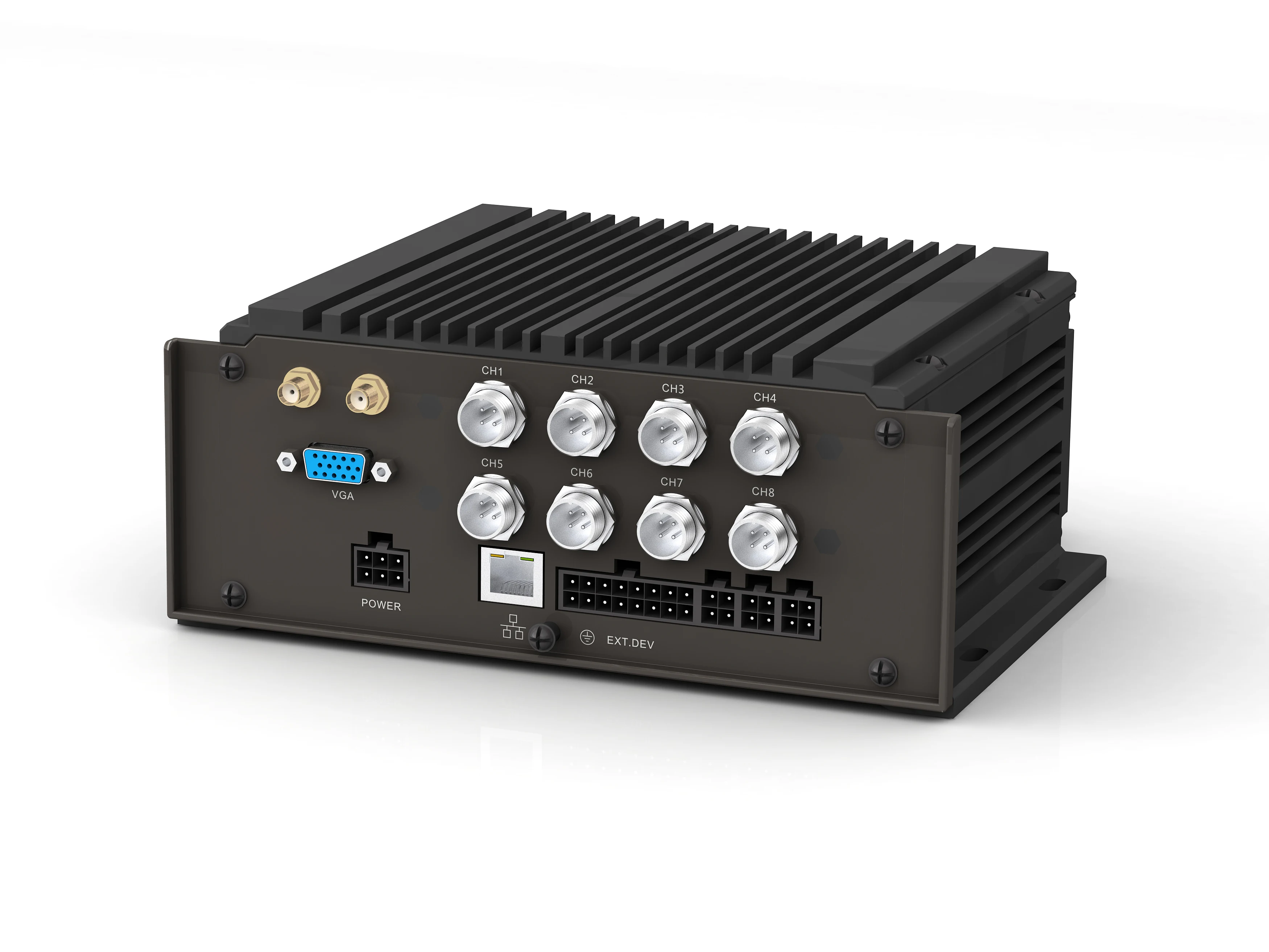 8CH  Mobile  DVR product for car vehicle video and audio monitoring 3G/4G wireless module