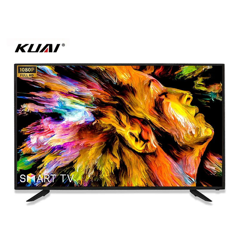 KUAI Wholesale Full HD UHD LCD Office Hotel Tv LED TV 32 50 55 65 inch Android Smart Television