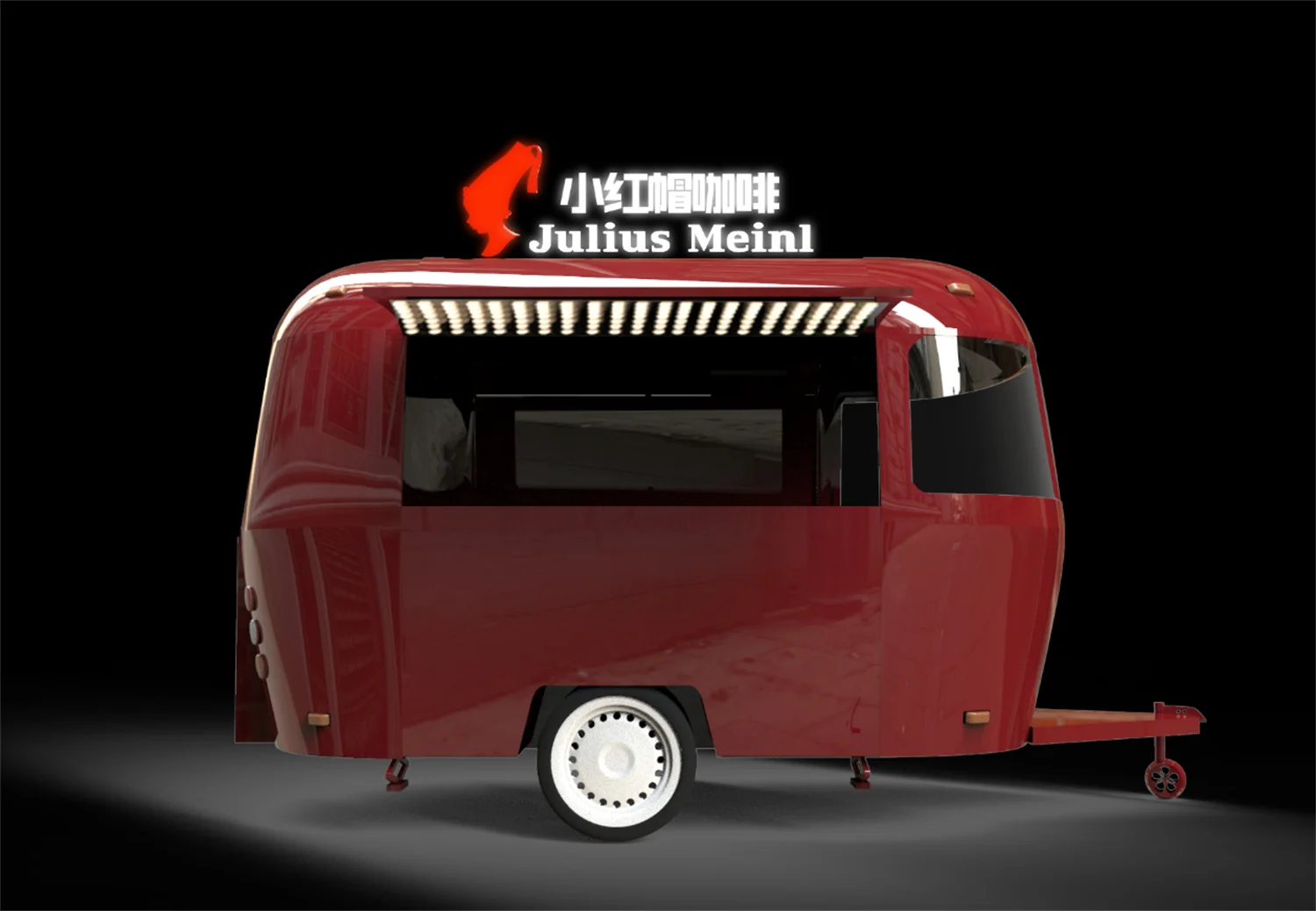 New Listing High Quality Multifunctional Airstream Bbq Food Trailers Fully Equipped for All Kinds of Food Catering
