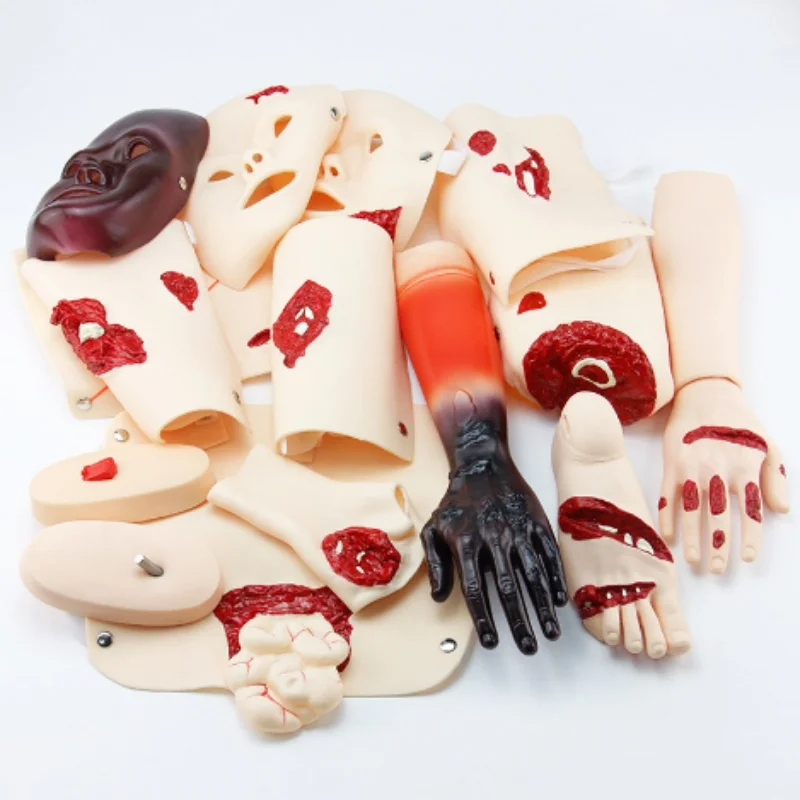 DARHMMY Computerised CPR AED Defibrillator Trauma Manikin  Dummy For Medical Science