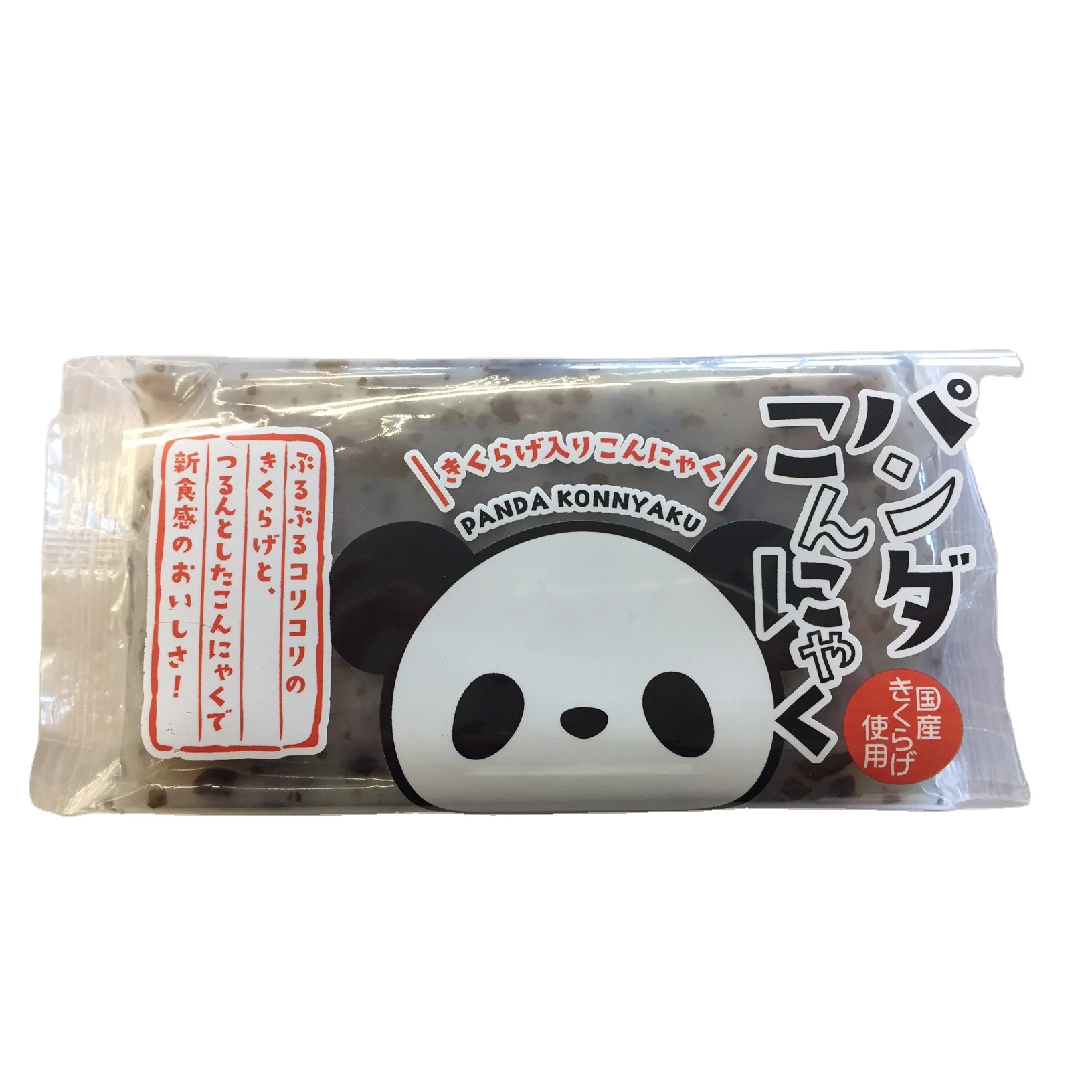 Japan Jelly easy to eat dessert Panda mushroom konjac rich in dietary fiber
