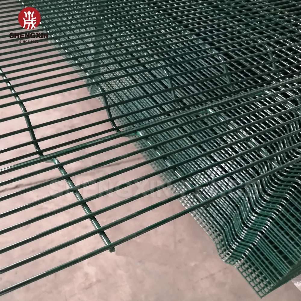 South Africa Anti Climb Galvanized Steel Wire Prison Mesh 358 Security Fence