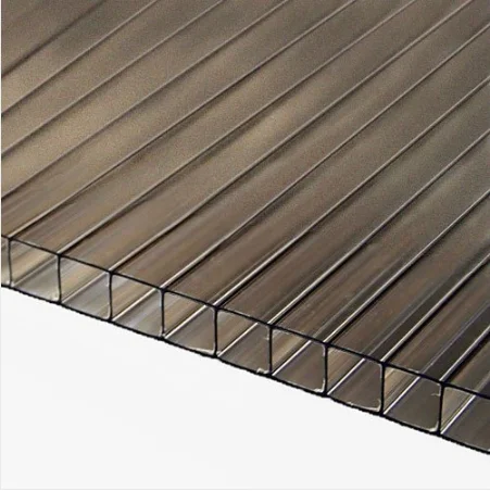 Sun sheets polycarbonate uv resistant roofing pc twin hollow sheet for green house