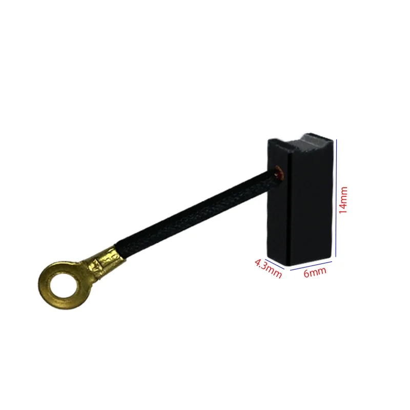 Carbon Brushes Size For Electric Motor Power Tools Parts Mini Small Handpiece Carbon Brush Replacement Set