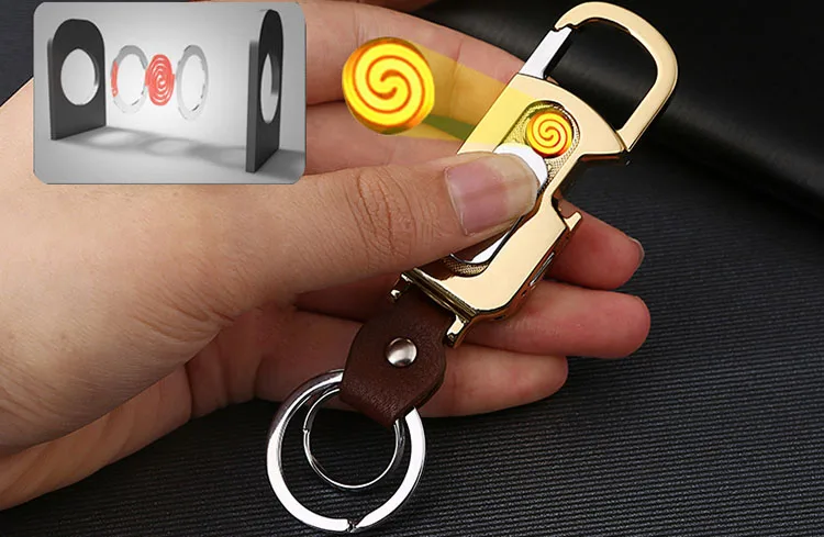 2022 new inventions portable multi function key chain cigarettes usb chargeable electric metal uv torch lighter with cigar case