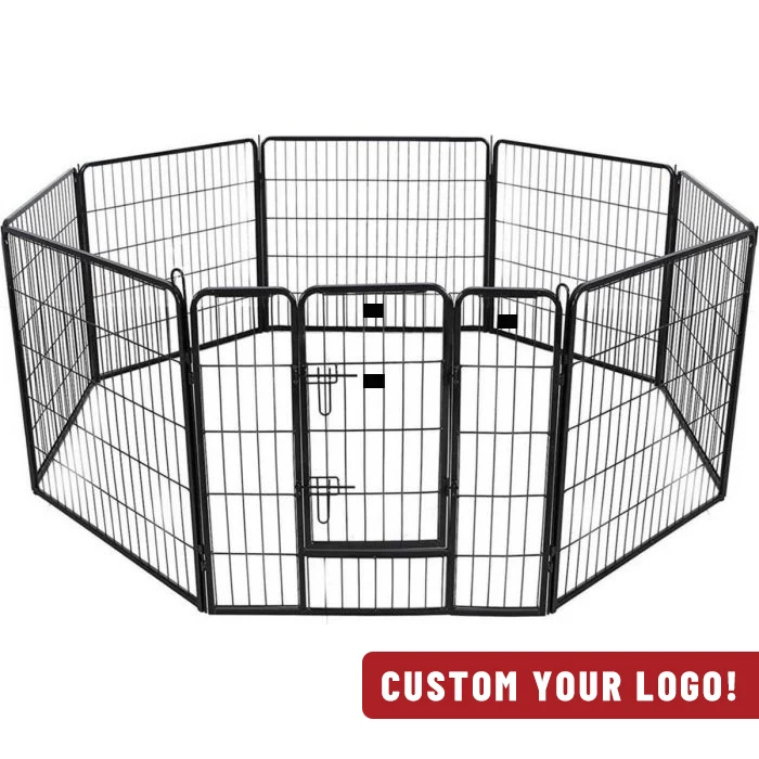 Hot sale black pet fence. Pet dog fence. Customized dog fence