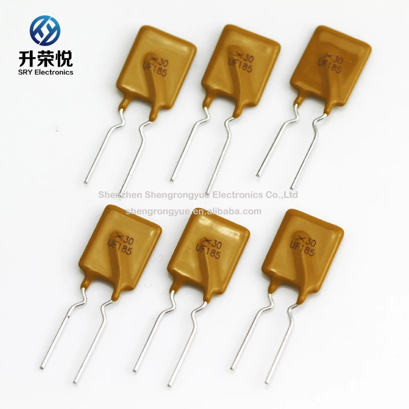 Tyco/Raychem PTC сбрасываемый предохранитель RUEF185 DIP Предохранитель 1.85A 30V