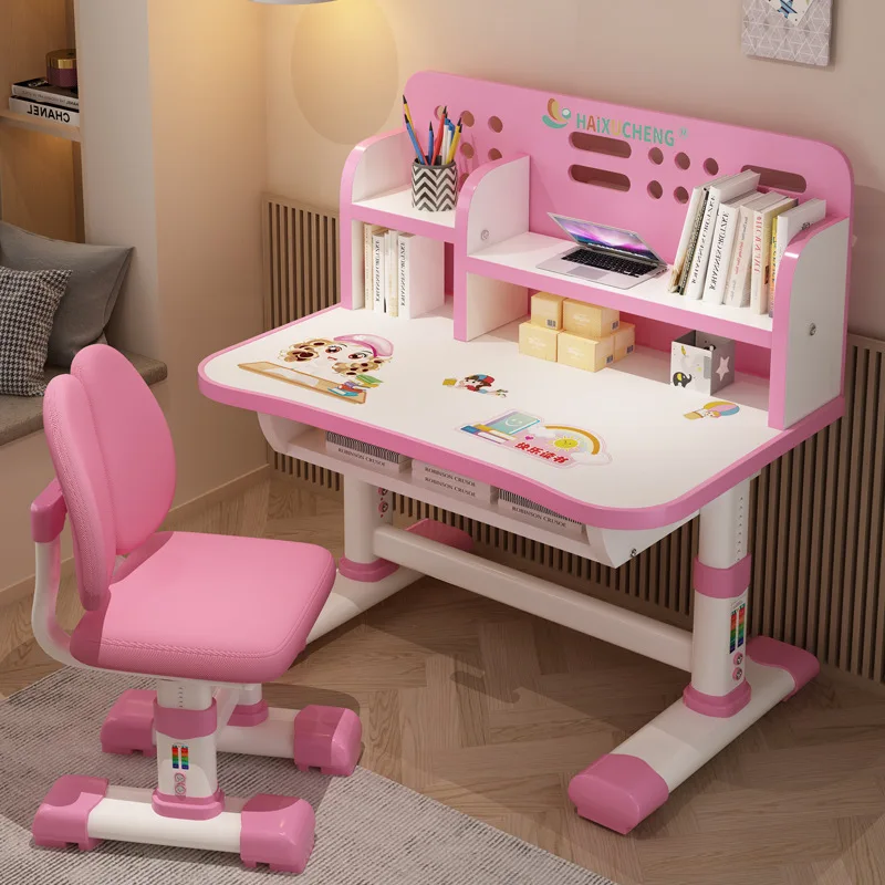 RHS-DC20 Drawing for Kids study desk Toy Sticker Learning Desk Board kids table and chair set