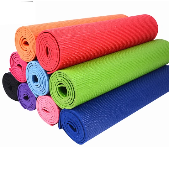 High Density Anti-Tear Gym Fitness Mats, Gymnastics Exercise PVC Yoga Mat Manufacturer From China