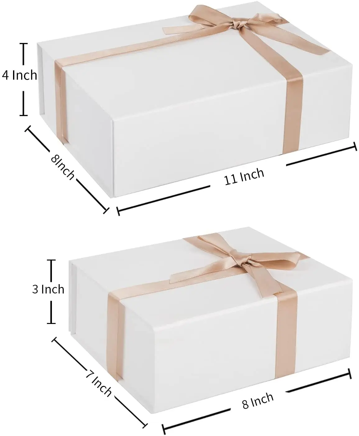 Magnetic Closure Gift Box with Lids and Bridesmaid Proposal Box,Beautiful Birthday Party and Wedding Gift Packing