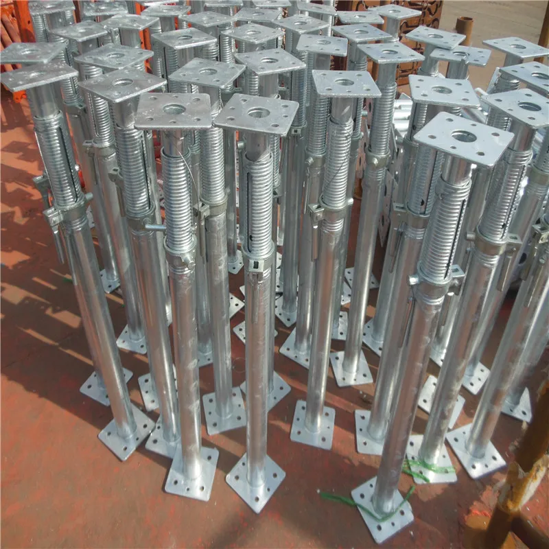 Construction Concrete Supports Heavy Duty Steel Prop Scaffolding Adjustable Steel Props jack formwork