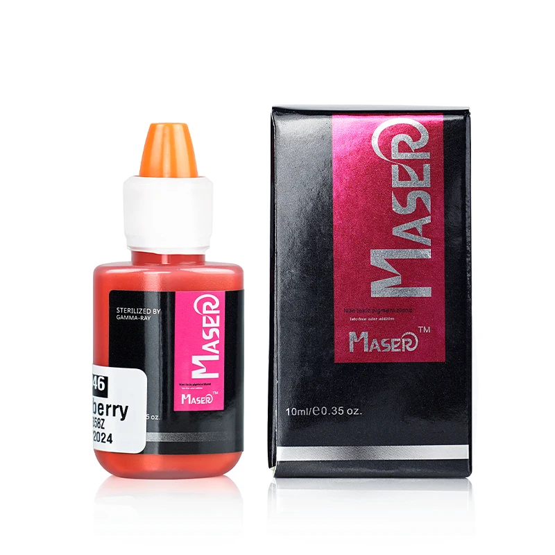 Biomaser Colorful Eyebrow Microblading Pigment Permanent Makeup Pigment Ink For Tattoo Practice