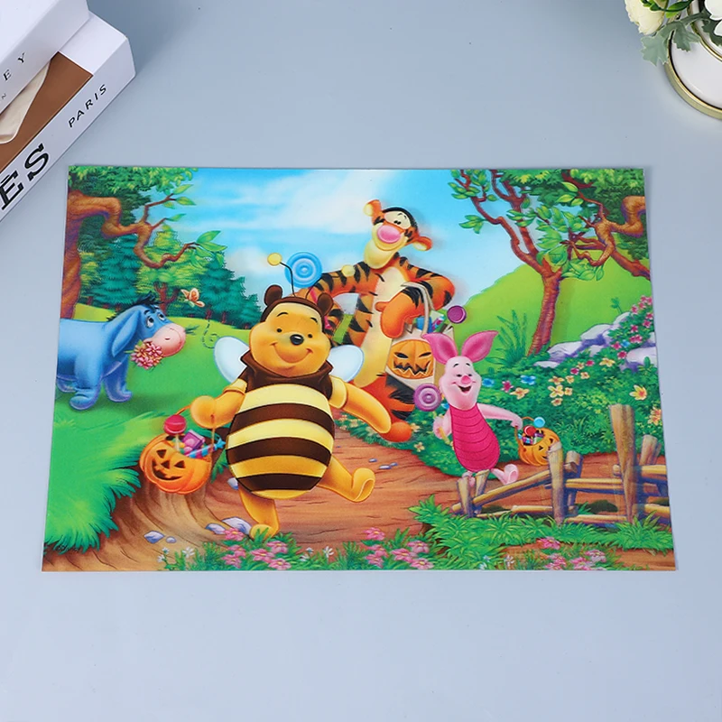 Hot Sell Best Seller Hihg Quality 3D Picture Lenticular printing Anime Stickers 3D animal posters