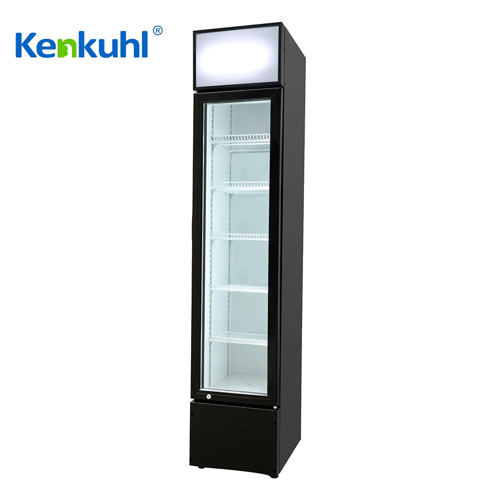 Kenkuhl commercial single door upright  wine bottle beverage cooler fridge refrigerator