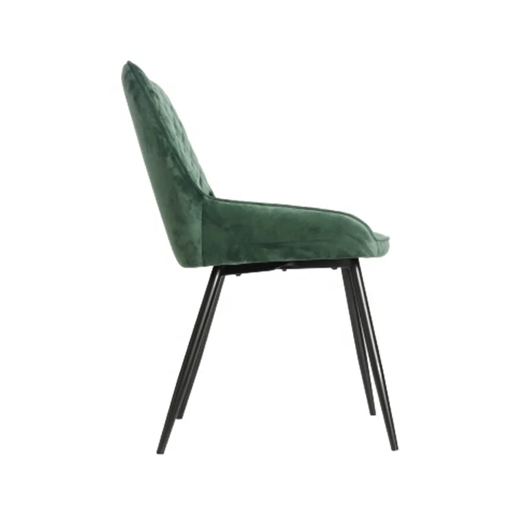 restaurant chairs kitchen chairs for dining room furniture dining chair velvet and metal leg