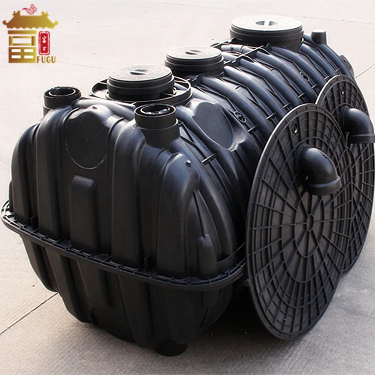 2022 новый дом сточных вод очистных сооружений HDPE био-дайджест септик 0.5CBM-2.5CBM