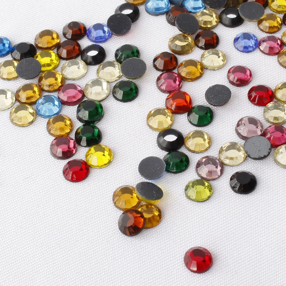 UNIFLYING SS16 color stones glass crystal bead rhinestone
