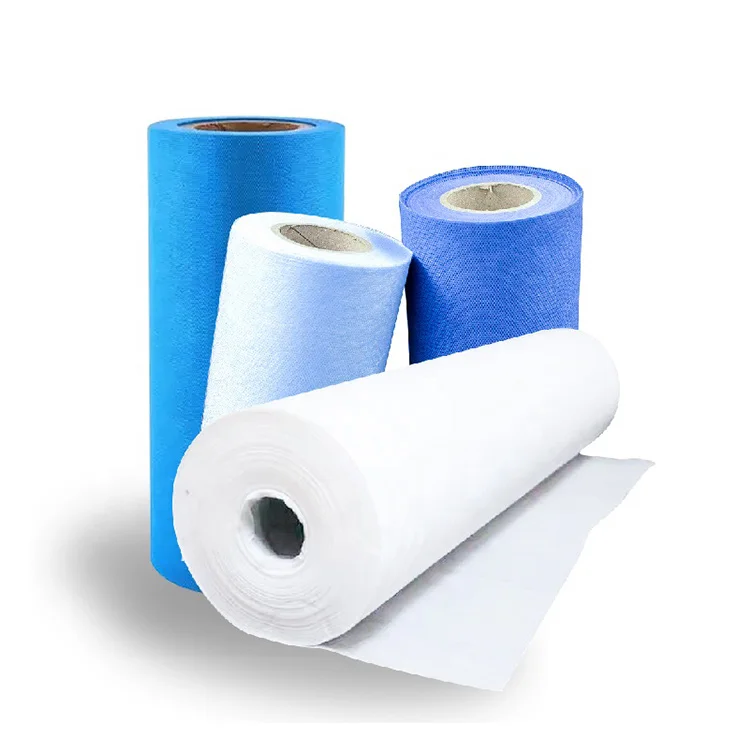 Ss Pp Spunbond Nonwoven Fabric Waterproof Polish 30 Gsm Non Woven Raw Material