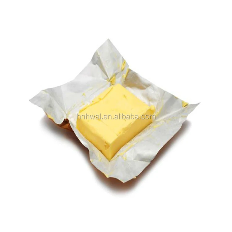 Newest price wholesale butter wrapping aluminum foil paper