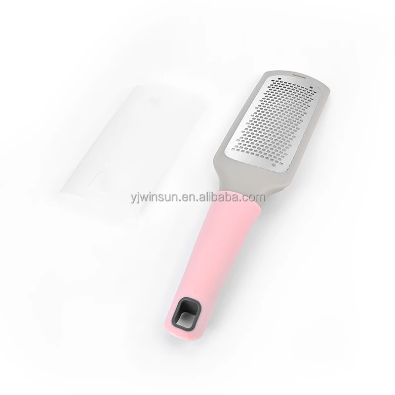 High Quality Stainless Steel Manual Vegetable Cheese Grater with Soft Rubber Handle Kitchen Accessory Food Fruit Commercial Use