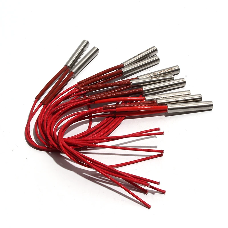 Mendel Heating Tube Reprap  201SS Pipe 8.5mm*25-8mm Power 40W/50W/60W/70W/80W Heater Element Tube
