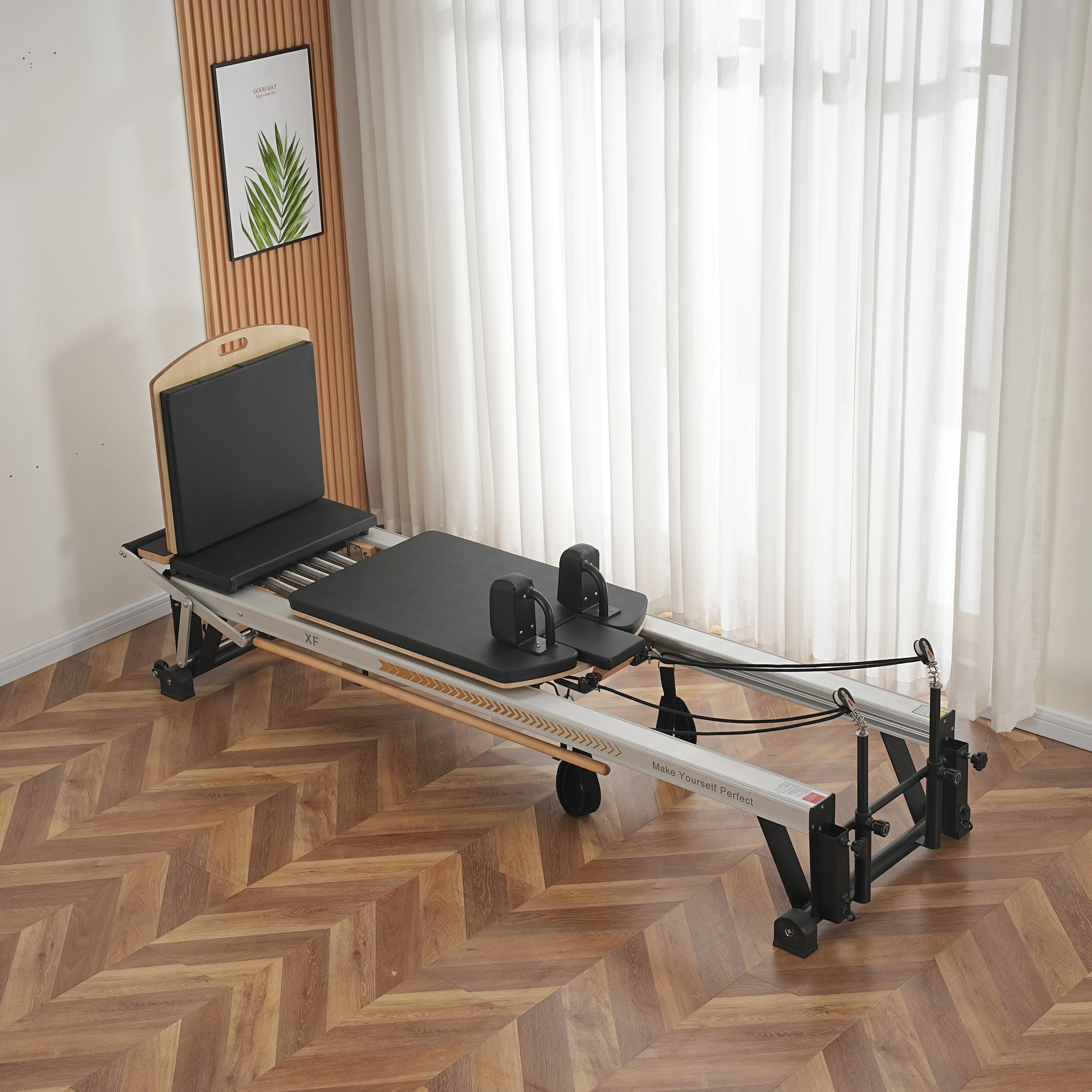 Custom logo gym fitness machine reformers pilates bed reform for Professional Gym