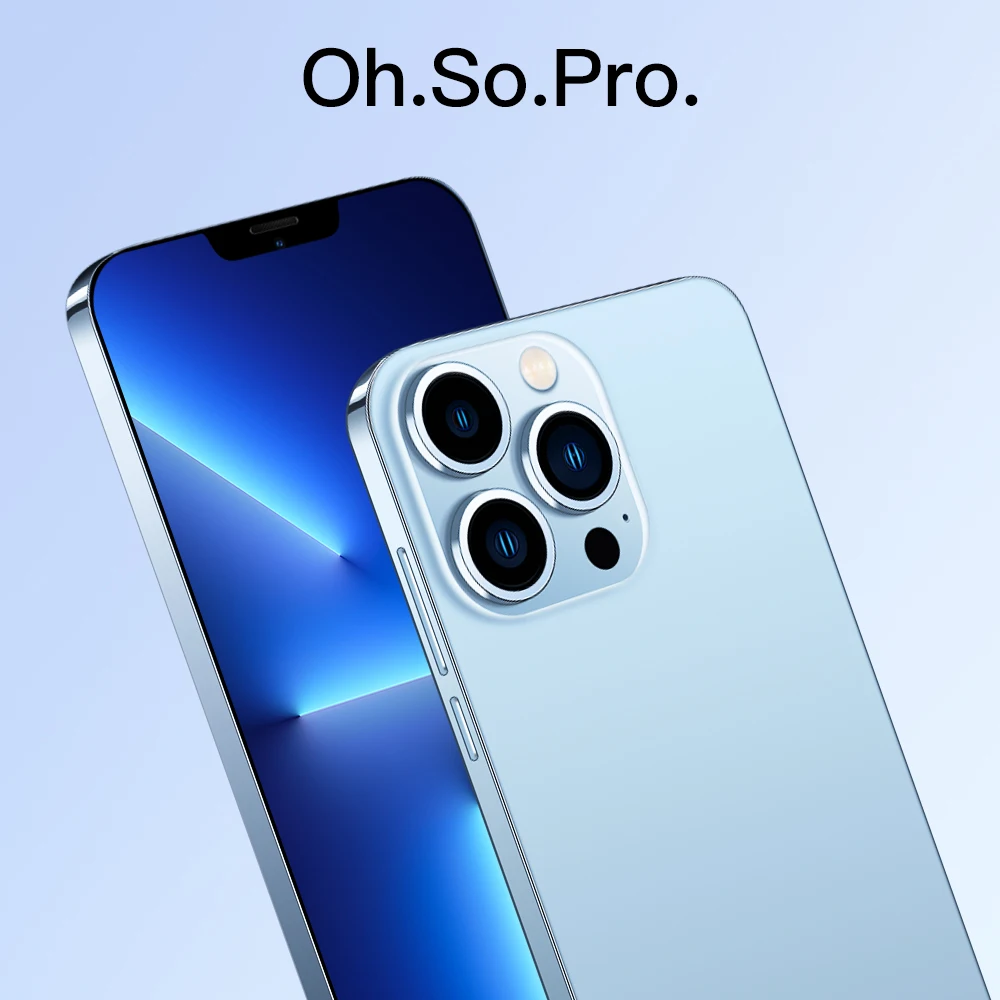 2022 New Arrival Phone13 Pro Max Mobile Phones 6.8inch Large Screen 512GB Smart phone 32MP HD Camera I13 Android Phone