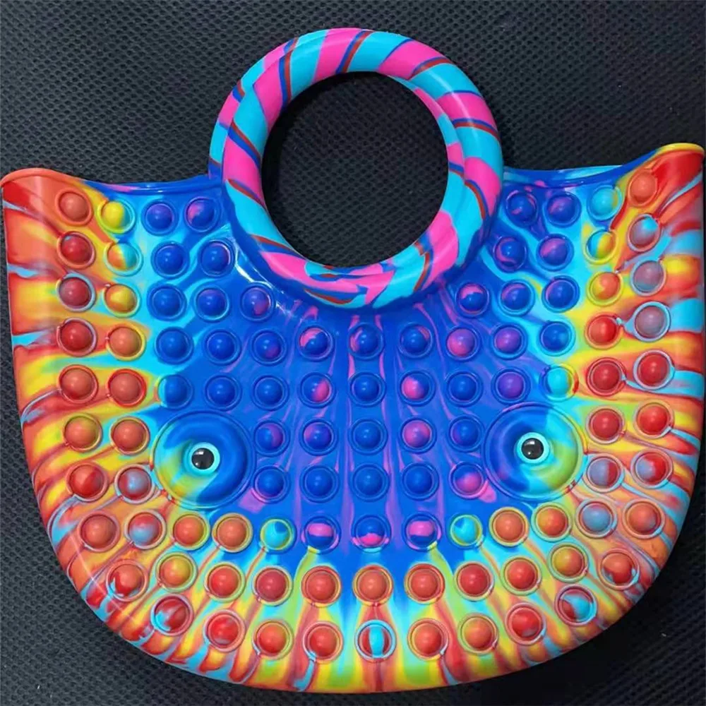 Assort Новый it bubble сенсорная игрушка, подарки, радужные квадратные игрушки, фиджет-поп
