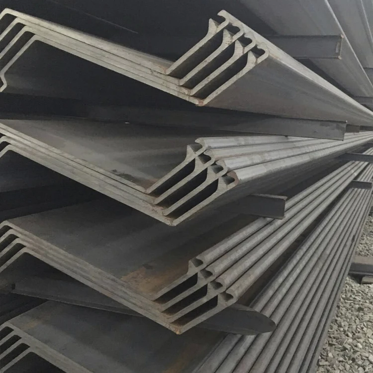 Z Type Hot Rolled 400x125 700x500 Steel Sheet Pile