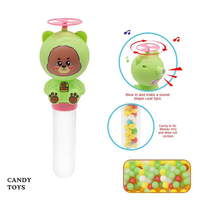 Whistle Bear and Bamboo Dragonfly candy toy accessories shipped.