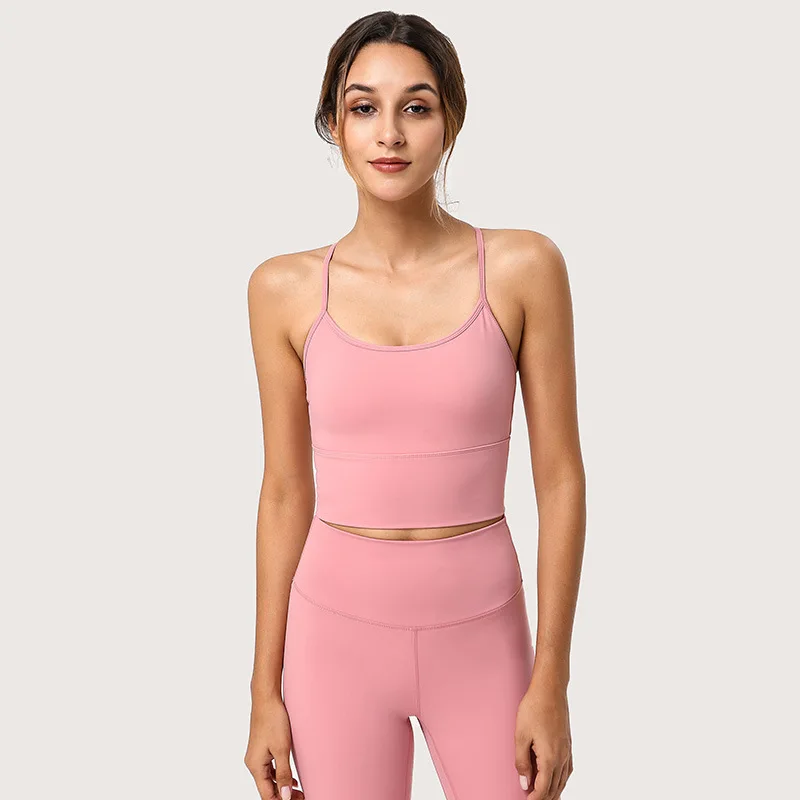 Женские дышащие эластичные прохладные майки для занятий йогой