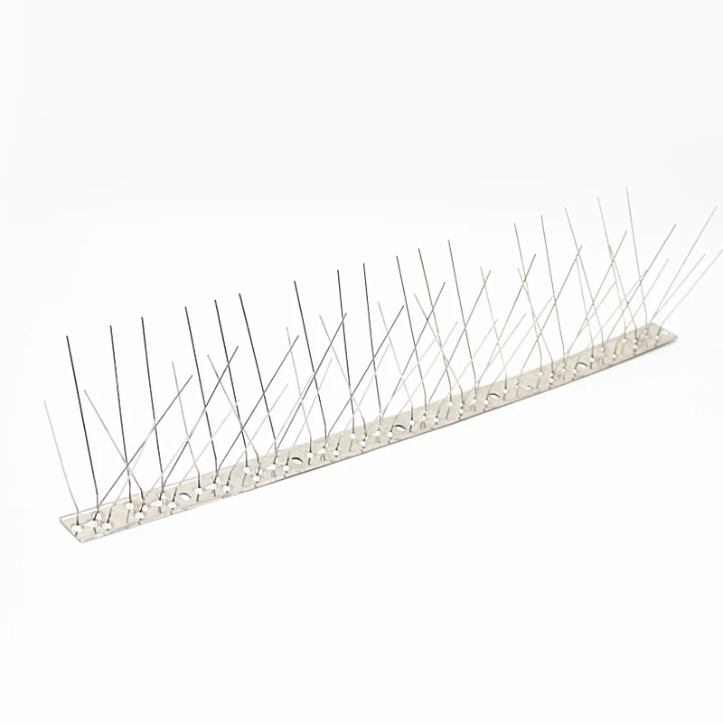 Outdoor Roof Sturdy Anti Pigeon Stainless Steel Deterrent Bird Spikes